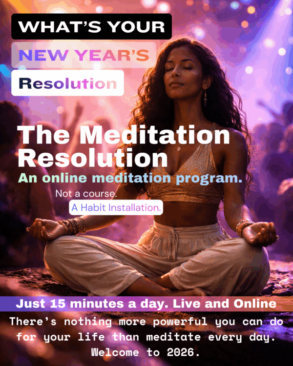 The Meditation Resolution