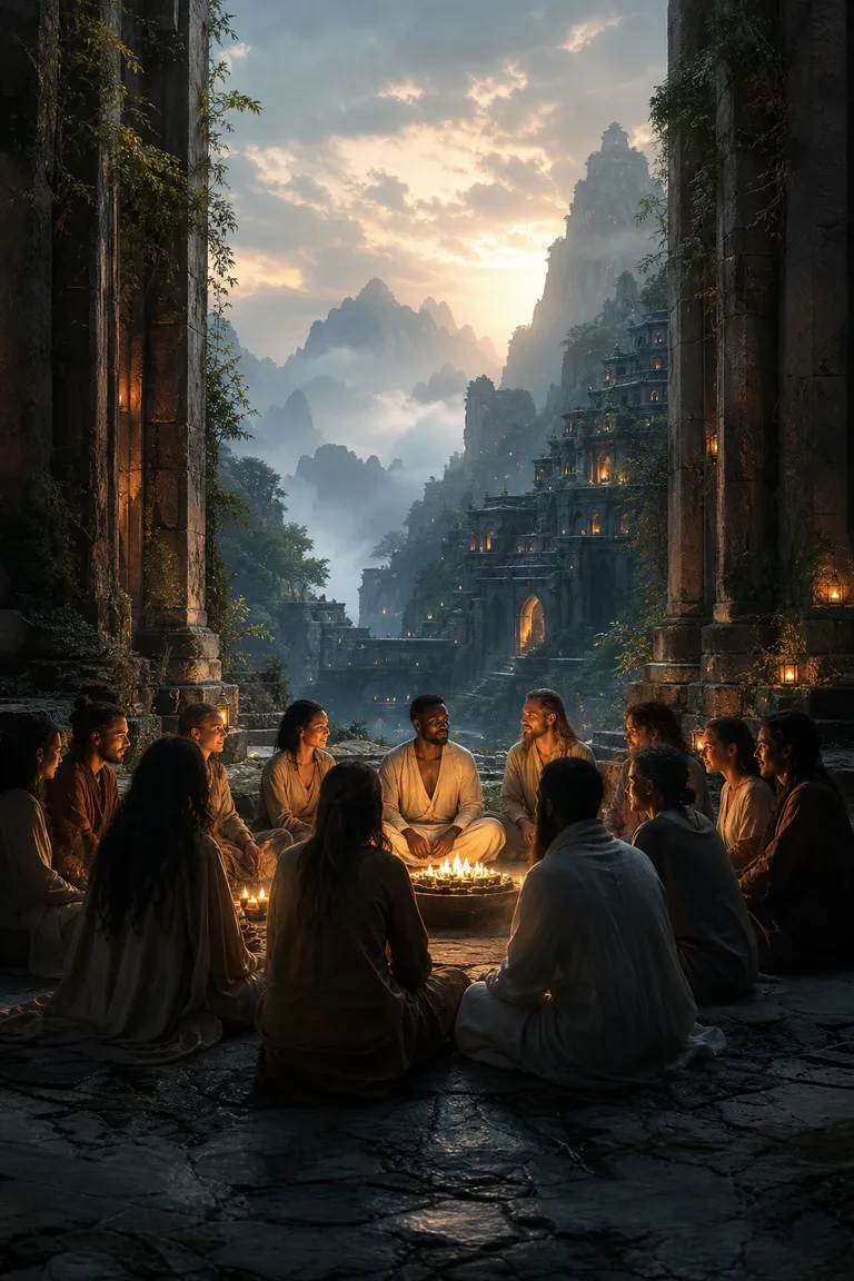 Sangha sermon artwork
